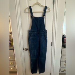Madewell overalls in Santiago wash, medium